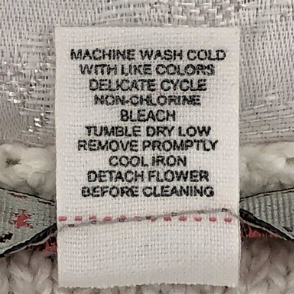 Intuitions Gorgeous Vintage White and Blue Stripe Cozy Soft Knit Sweater NWT - Picture 5 of 11